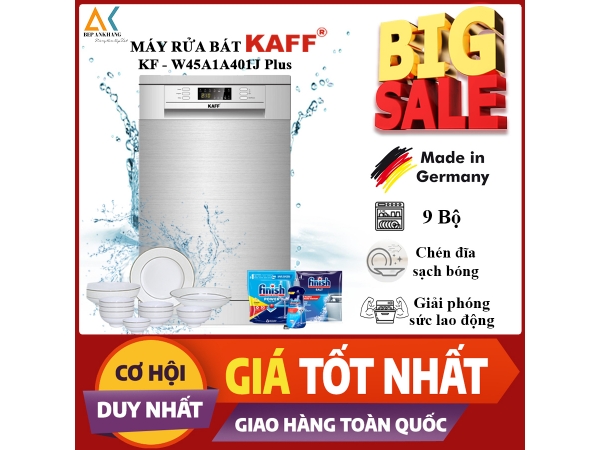 Máy Rửa chén Bát Bán Âm Kaff KF – W45A1A401J Plus - Made in Tekey